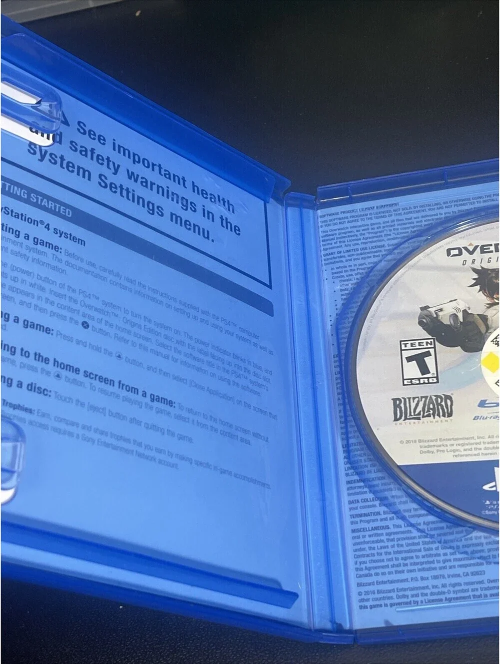 Overwatch: Origins Edition (PlayStation 4, 2016) PS4!